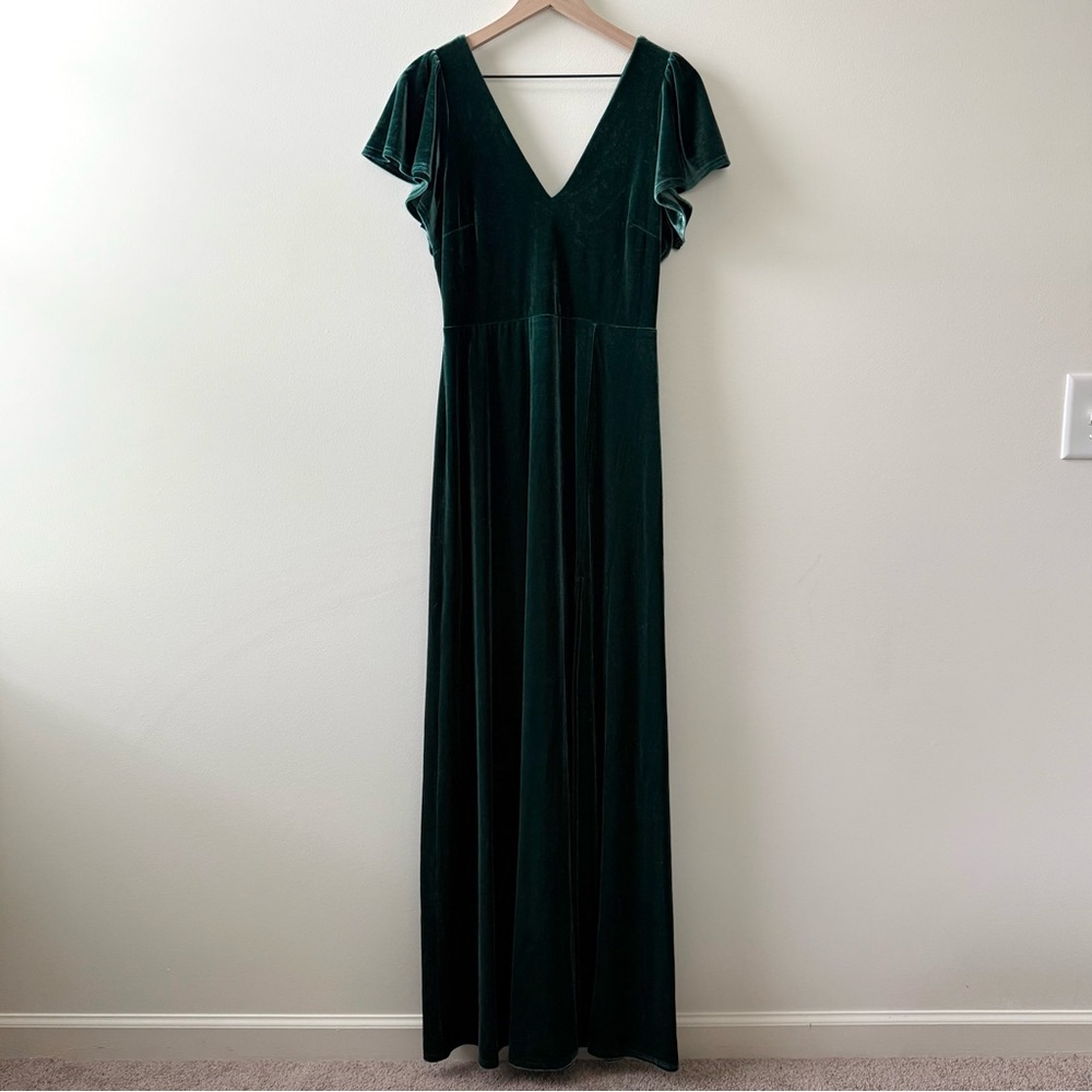 Birdy Grey Velvet Hannah Bridesmaid Formal Dress